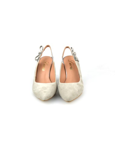 SANDALIA EZZIO ANTE SADDO (GRIS) LUXOR OPACO 265 (PLATINO)