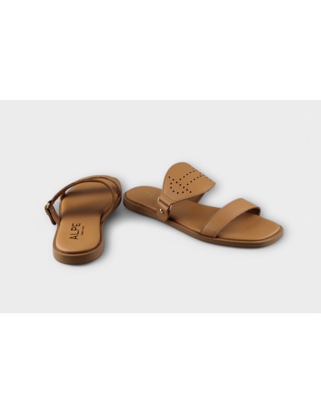 SANDALIA ALPE SETA CAMEL 54671402