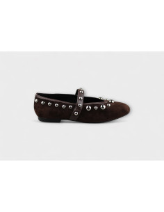 BAILARINA BIBI LOU SUEDE MARRON
