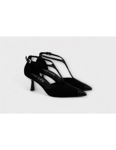 SALONES BIBI LOU SUEDE NEGRO 2