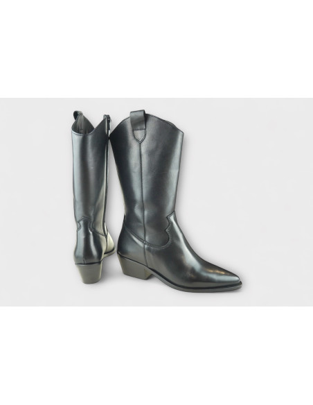 BOTA VEXED GLORIA 7403 PIEL NEGRO