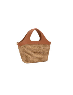 CAPAZO M TOUS LIRIO RAFIA CAMEL 2
