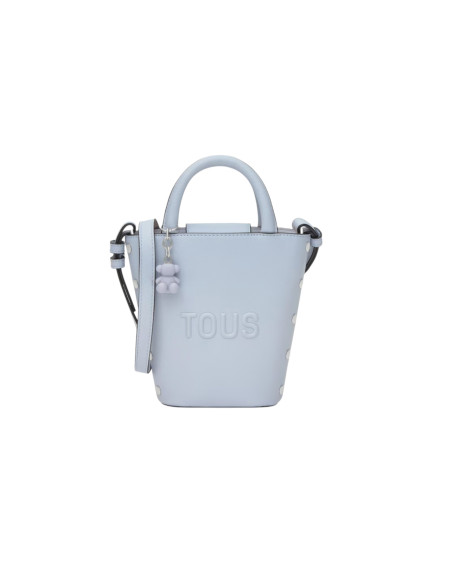 MINI CESTA TOUS BACK TO BASICS AZUL GRISACE