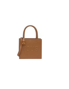 BOLSO MINI CUBE TOUS BRENDA CAMEL